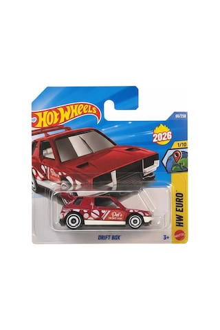 Hot Wheels Hw Euro Drift Box Jjh40 Kırmızı