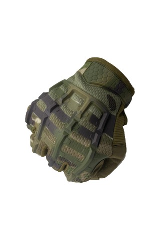 Kauçuk Masfal L Beden Cay235 Taktikal Eldiven Kamuflaj