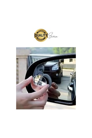 Yapışkanlı Geniş Açı 2 Adet Ayarlanabilir Kör Nokta Aynası Park Etme Çerçevesiz Etkili Görüş Açısı