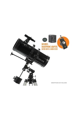 22039 Powerseeker 127eq Teleskop, Motor Sürücü Ve Telefon Adaptörü li