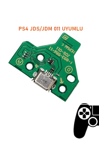 Ps4 V1 Kollar İle Uyumlu Jds Jdm 011 Usb Port Soket & 12 Pın Flex