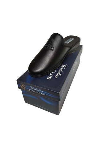 Yorkshire Polo Club Damat Terliği Siyah