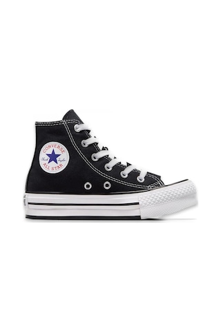 Converse 272855c Chuck Taylor All Star Eva Lift Canvas Platform Siyah-beyaz Unisex Ayakkab Siyah-beyaz
