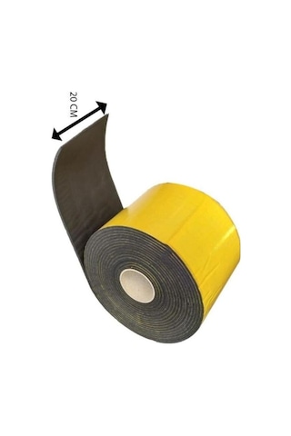 Trself-01 Araç Ses Yalıtım Kauçuk Alev Almaz Bant 20 Cm 15 Metre