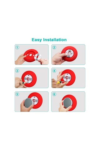 Fastbuy Google Nest Termostat Kılıfı - Silikon Koruma Siyah, Uygun Farklı Modeller İçin, Dayanıklı Ve Esnek Design