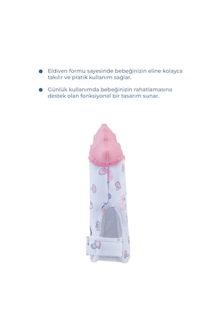 Babyjem Bebek Diş Kaşıyıcı Eldiveni Kirpi Pembe