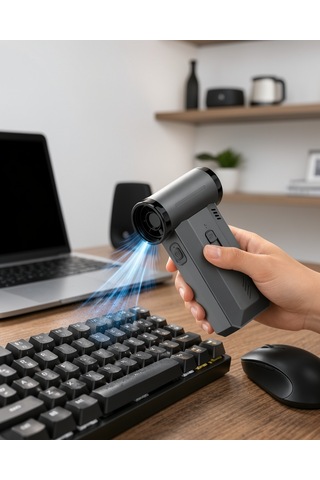 Şarjlı Hava Üfleme Ve Vakum Cihazı 130000 Rpm Xuczzzf72süpürgevefan-5