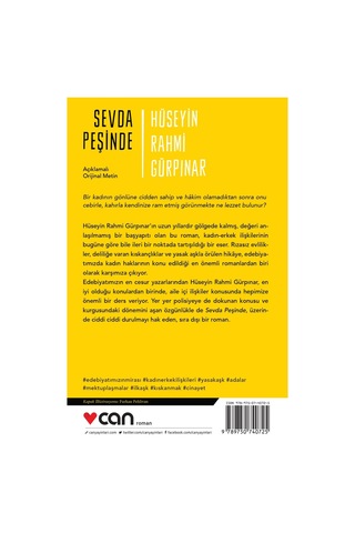 Sevda Peşinde - Hüseyin Rahmi Gürpınar - Can Yayınları