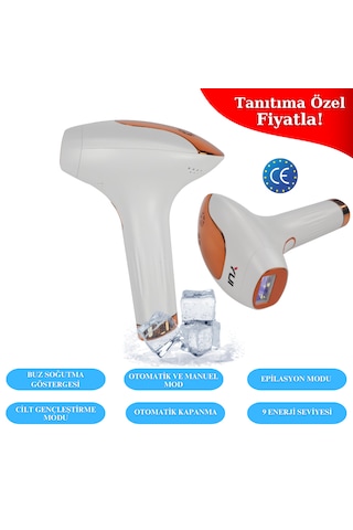 Yui Iplv16 Pro Otomatik Ve Manuel Atım Buz Lazer Epilasyon Cihazı