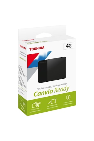 Toshiba 4tb Canvio Ready Usb 3.2 Gen1 Hdtp340ek3ca