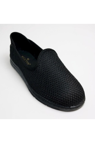 Dosa Shoes Kadın Babet Taba Zincir Tokalı Hafif Rahat Taban Şık Günlük Ayakkabı Siyahh