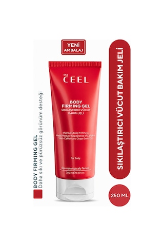 The Ceel Kafein & Üzüm Çekirdeği Yağı Sıkılaştırıcı Vücut Bakım Jeli 250 ML