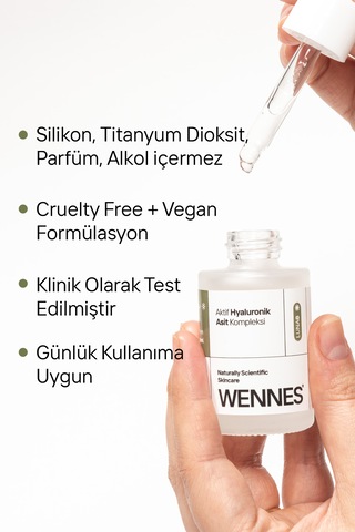 Aktif Hyaluronik Asit Serum - Yoğun Nem Etkili