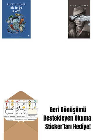 Oh To Be A Cat + Gelibolu Ciltli + Okuma Sticker'ları