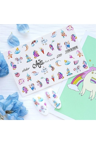 Stiker Arti 570 Beyaz