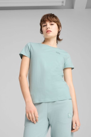 Puma Kadın Ess Elevated Kısa Kol T-shirt - 69089467 Mavi