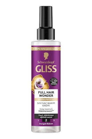 Gliss Full Hair Wonder Saç Dökülme Karşıtı Sıvı Saç Kremi 200 Ml 4015100862782-6359