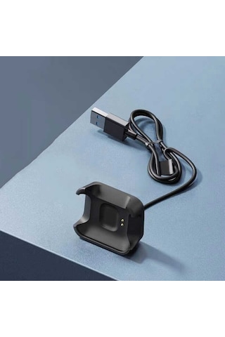 Subutu Siyah Xiaomi Redmi Watch Mi Watch Lite Usb Şarj Kablosu