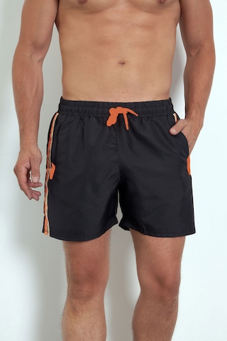 Enrico Ferry Erkek Siyah Cepli Hızlı Kuruyan Deniz Şortu Edy2512s