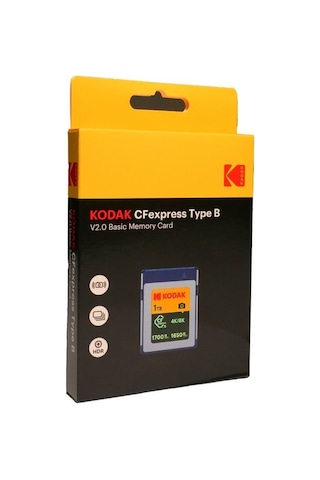 Kodak 1tb Cf Express Type B 2.0 Hafıza Kartı 1700mb/s - 1650mb/s