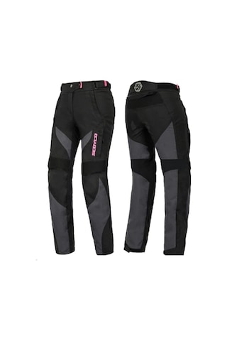 Scoyco P122w Siyah Kadın Motosiklet Pantolonu 4 Mevsim Korumalı Maxdura 600-d Kumaş Women Motorcu Pantolon Çok Renkli