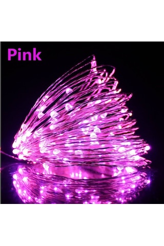 Peri Led Işık 3 Metre Pembe