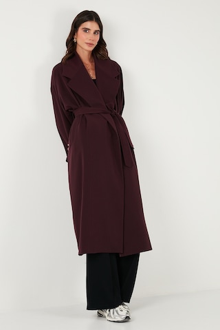 Lela Bayan Trençkot 6839617 Mürdüm Mürdüm