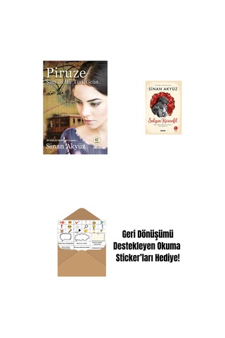 Piruze - Şam'da Bir Türk Gelin + Solgun Karanfil + Okuma Sticker'ları