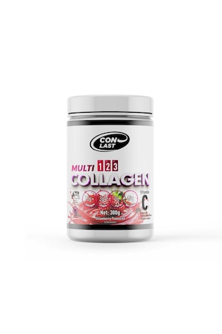 Collagen - Sporcu Kolajen / Çilek- Vitamin İlaveli - Tip 1,2,3 - 300g 40 Servis