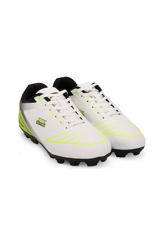 Slazenger DANGER I KR Erkek Halı Saha Beyaz / Yeşil Futbol Ayakkabısı