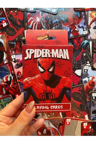 Spıderman Iskambil Kağıdı Yüksek Baskı Kalitesinde Koleksiyon Ürünü 52 Deste
