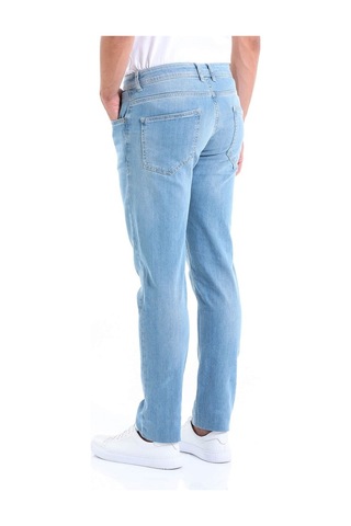 Hatemoğlu Mavi Slim Fit Düşük Bel Basic Kot Pantolon Mavi