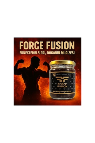 Force Fusion Erkek Özel Sorundan Koruyan Destekleyici 240 Gr X 2 Adet + Çörek Otu Yağı Diğer