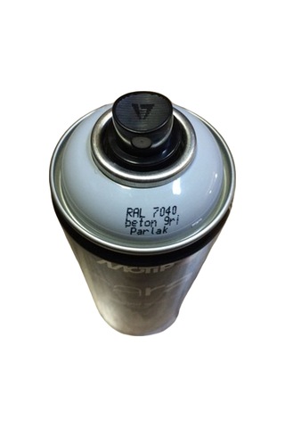 Motip Carat Ral 7040 Sprey Boya 400ml - Parlak Beton Gri Çok Renkli