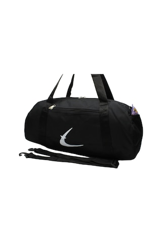 Siyah Renkli Spor Çantası Seyahat Çantası Ve Fitness Çantası Siyah