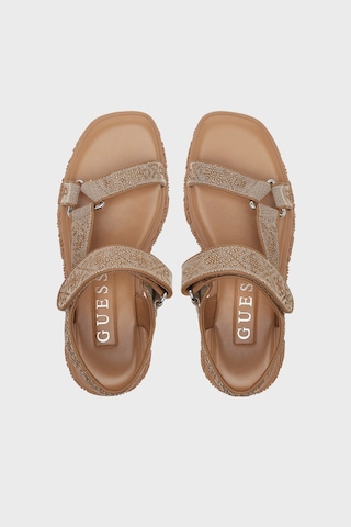 Guess Bayan Sandalet Fljld2 Fal03 Beıbr Kahve-bej Kahve-bej Kahverengi - Bej