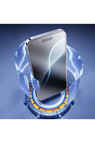 Apple Uyumlu iPhone 14 Pro Oyunculara Özel Mat Ekran Koruyucu Benks Joytouch Uygulama Aparatlı