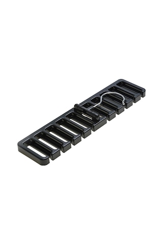 Homyl Çok Fonksiyonlu Kemer Askısı Raf Depolama Tutucu Siyah Siyah