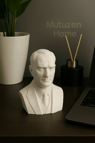 Dekoratif Mustafa Kemal Atatürk Masa Üstü Heykel Figürü 1