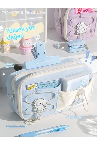 Çeşitli Katlar İle Büyük Kapitet Durum Kutusu Mavi