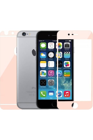 Bufalo Apple Uyumlu iPhone 6 Plus / 6S Plus Aynalı Ön+Arka Cam Ekran Koruyucu