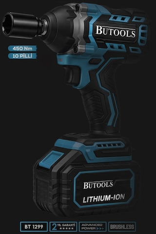 Butools ST-23 450 NM Akülü Somun Bijon Sökme Makinesi Mavi