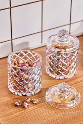 Karaca  Robby Lüsterli 3'lü Petek Desen Baharat Takımı 350 Ml