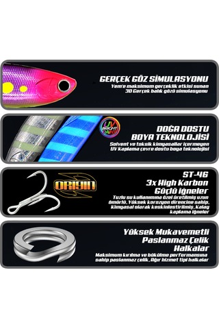 Eurofish Aragon Vixen Vib 70mm 18gr Vibrasyon Maket Balık