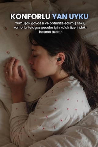 Uyku Kulak Tıkacı 28 Db Gürültü Azaltıcı Derin Odaklanma & Uyku 4 Farklı Boyut Panthreon
