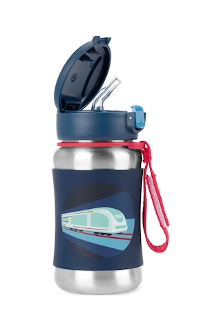 Skip Hop Spark Style Pipetli Paslanmaz Çelik Suluk Tren Karışık