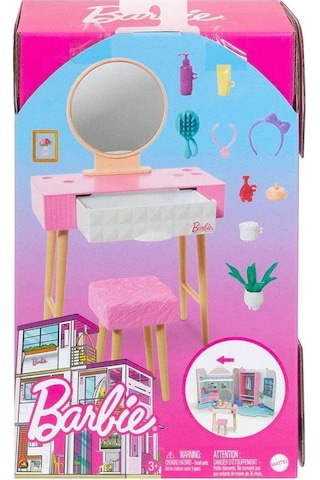 Hjv32 Barbie'nin Ev Dekorasyonu Oyun Setleri