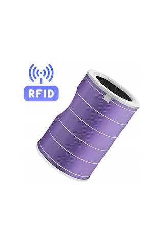 Srfn Ticaret Xiaomi Mi Air Purifier Max Uyumlu Entegre Aktif Karbon Çekirdek Filtreli Anti Bakteriyel Silindirik Hepa Filtre