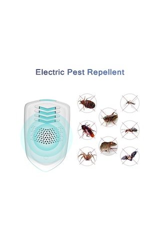 Skycity Siyah Avrupa Şarjlı Ultrasonik Sıçan-at Kovanı Isıtıcı, 3 Modlu 160m² Kapsama, Fare-muşteri-kenevir-emme Engelleyici Kovan Yok