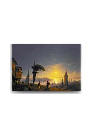 Kanvas Tablo, Galata Kulesi, 90x60 Cm